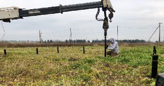 Установка винтовых свай Ленинск-Кузнецкий цена от 3064 руб.